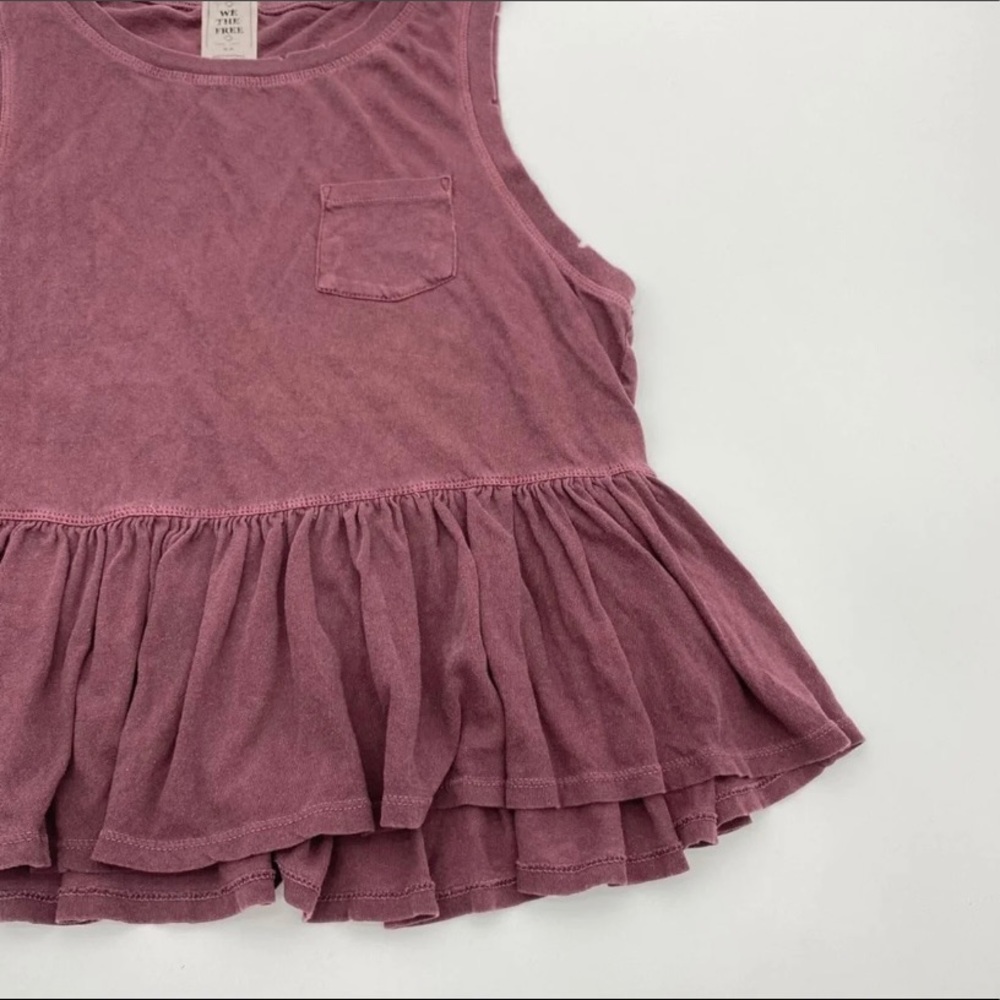 We the Free - free people Peplum Pocket tank top